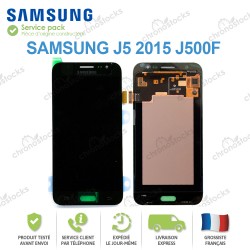 Ecran complet original Samsung Galaxy J5 2015 SM-J500F noir