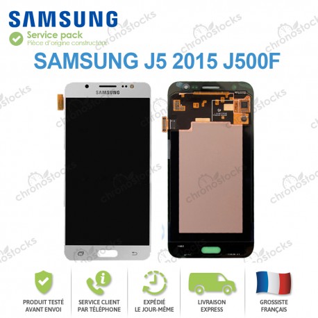 Ecran complet original Samsung Galaxy J5 2015 J500F blanc