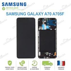 Ecran complet LCD vitre tactile original Samsung Galaxy A70 A705F
