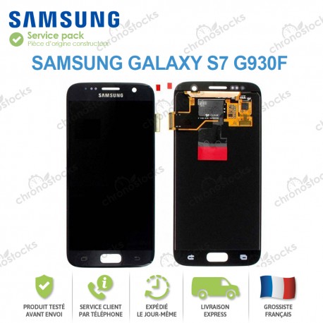 Ecran complet original Samsung Galaxy S7 G930F Noir
