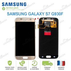 Ecran complet original Samsung Galaxy S7 G930F Or