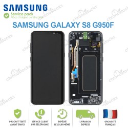 Ecran Complet Samsung Galaxy S8 SM-G950F noir