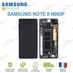 Ecran Complet Samsung Galaxy Note 9 SM-N960F Noir
