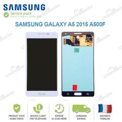 Ecran complet Samsung Galaxy A5 2015 SM-A500F blanc