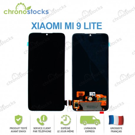 Ecran LCD vitre tactile pour Xiaomi Mi 9 Lite Noir