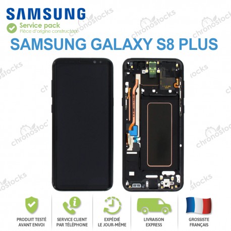 Ecran complet original Samsung Galaxy S8 Plus G955F noir