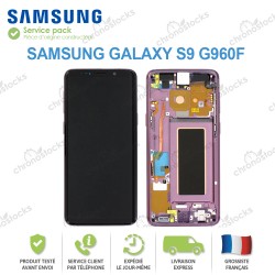 Ecran Complet Samsung S9 SM-G960F Violet