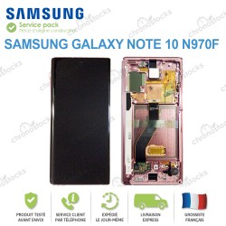 Ecran complet original Samsung Galaxy Note 10 N970F Rose