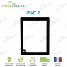 Vitre tactile noire iPad 2 (A1395) (A1396) (A1397)