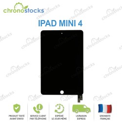 Ecran LCD vitre tactile iPad Mini 4 noir (A1538) (A1550)
