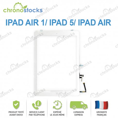 Vitre tactile blanche iPad Air 1/ iPad 5/ iPad Air