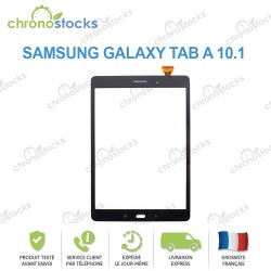 Ecran vitre tactile noir Samsung Galaxy Tab A 10.1