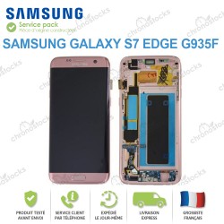 Ecran complet Samsung Galaxy S7 Edge G935F rose