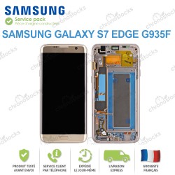 Ecran Samsung Galaxy S7 Edge SM-G935F Or