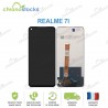 Ecran LCD vitre tactile Realme 7i / C17 RMX2103 RMX2101 noir