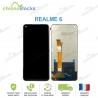 Ecran LCD vitre tactile Realme 6 noir