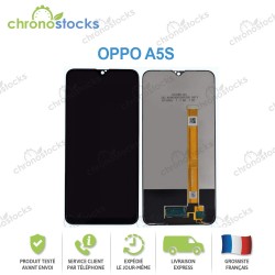 Ecran LCD vitre tactile Oppo A5S Noir