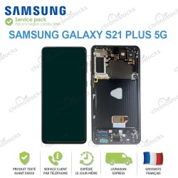Ecran complet original Samsung Galaxy S21 Plus 5G noir G996B