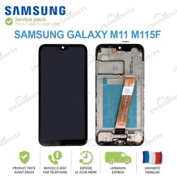 Ecran tactile original Samsung Galaxy M11 M115F noir