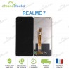 Ecran LCD vitre tactile Realme 7 noir