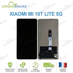 Ecran LCD vitre tactile Xiaomi Mi 10T Lite 5g / Poco X3 / redmi note 9 pro 5g Noir