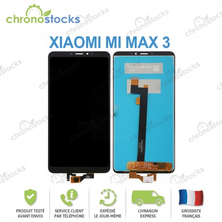 Ecran LCD vitre tactile Xiaomi Mi Max 3 Noir