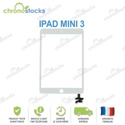 Vitre tactile blanche iPad Mini 3 
