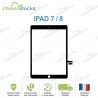 Vitre tactile noire iPad 7 / 8