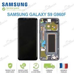 Ecran Complet Samsung S9 SM-G960F Gris