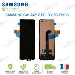 Ecran complet original Samsung Galaxy Z Fold 2 5G F916B Noir