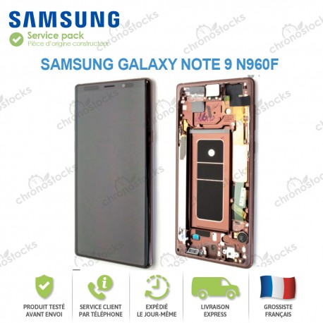 Ecran complet original Samsung Galaxy Note 9 N960F violet