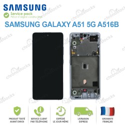 Ecran Complet Samsung A51 5G SM-A516B Blanc