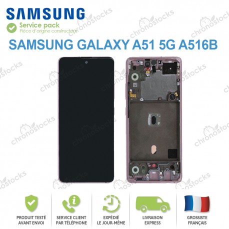Ecran complet original Samsung Galaxy A51 5G A516B rose