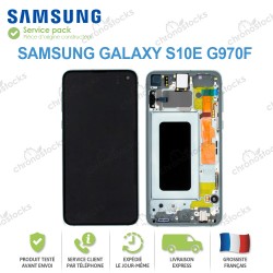 Ecran complet original Samsung Galaxy S10E G970F vert Prisme