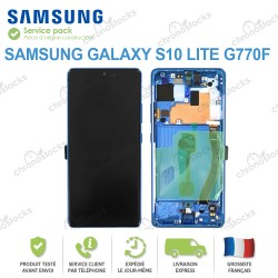 Ecran complet original Samsung Galaxy S10 Lite G770F Bleu Prisme