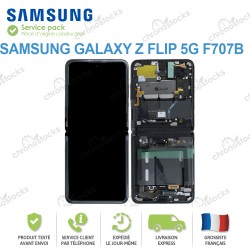 Ecran complet original Samsung Galaxy Z Flip SM-F700F noir