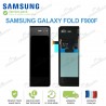 Ecran complet externe d'origine Samsung Galaxy Fold F900F noir