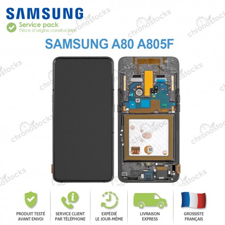 Ecran complet original Samsung Galaxy A80 A805F noir