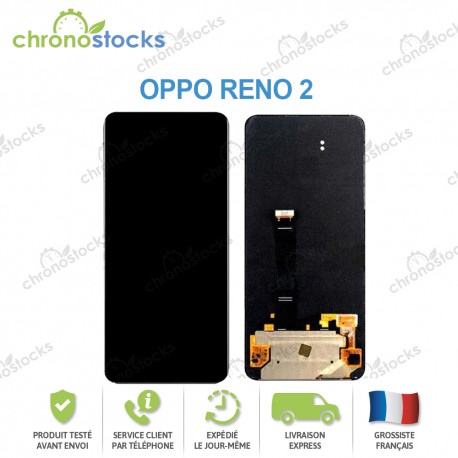 Ecran LCD vitre tactile Oppo Reno 2 Noir
