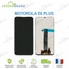 Ecran LCD vitre tactile pour Motorola E6 Plus noir