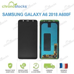 Ecran LCD vitre tactile pour Samsung Galaxy A6 2018 SM-A600F Noir