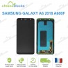 Ecran LCD vitre tactile pour Samsung Galaxy A6 2018 A600F Noir