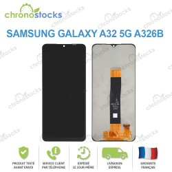 Ecran LCD vitre tactile Samsung A32 5G noir SM-A326B