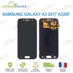 Ecran LCD vitre tactile Samsung A3 2017 SM-A320F Noir