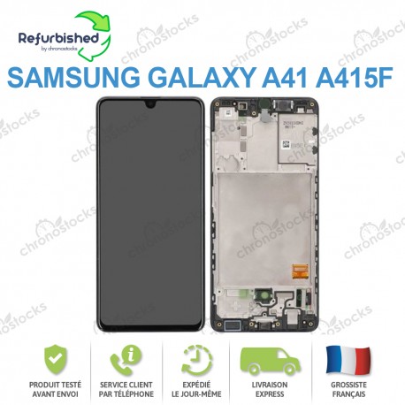 Ecran complet reconditionné Samsung Galaxy A41 A415f noir