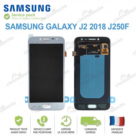 Ecran tactile original Samsung Galaxy J2 2018 J250F bleu