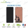 Ecran vitre tactile OLED Xiaomi Mi 10 Pro Noir (version S)