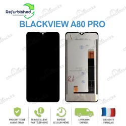 Ecran LCD vitre tactile Blackview A80 Pro Noir (reconditioné)