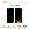 Ecran original oled  vitre tactile Oppo Reno 4 Noir