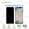 Ecran complet Oled sur châssis Xiaomi Redmi Note 10 / redmi note 10s noir
